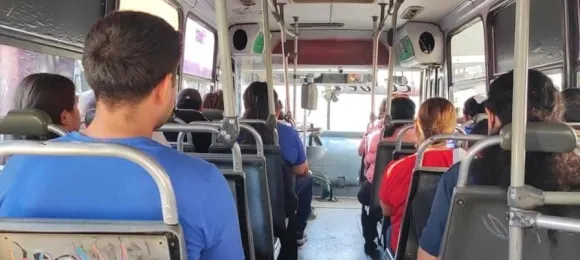 transporte público.