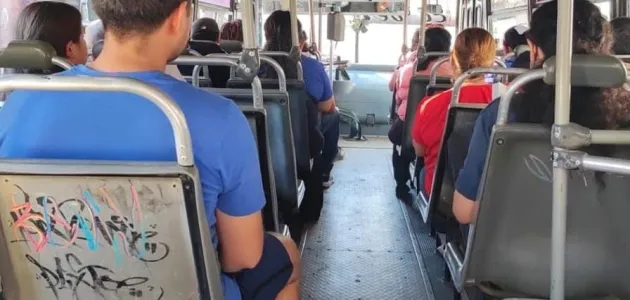 transporte público.